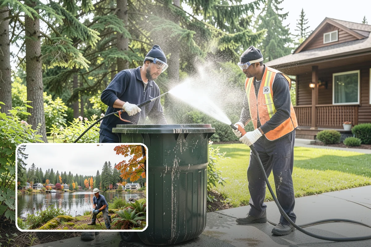 Driveway Pressure Washing in La Conner, Skagit County, WA - Removes slippery moss and mildew for safer footing