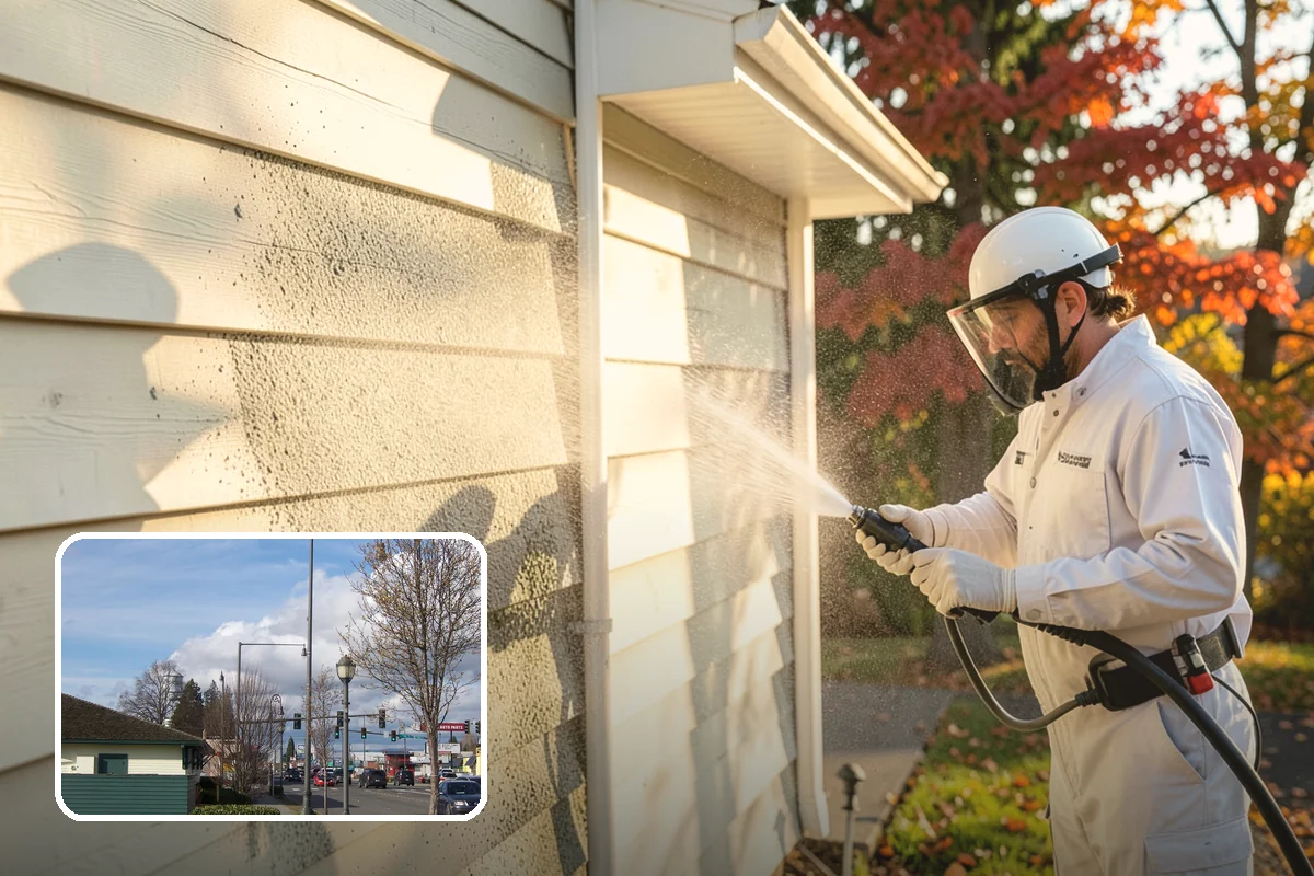 Driveway Pressure Washing in Marysville, Snohomish County, WA - Removes slippery moss and mildew for safer footing