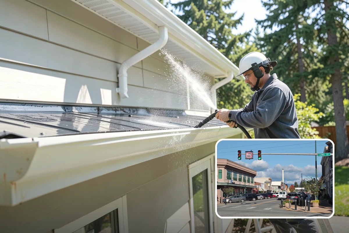 Driveway Pressure Washing in Monroe, Snohomish County, WA - Removes slippery moss and mildew for safer footing