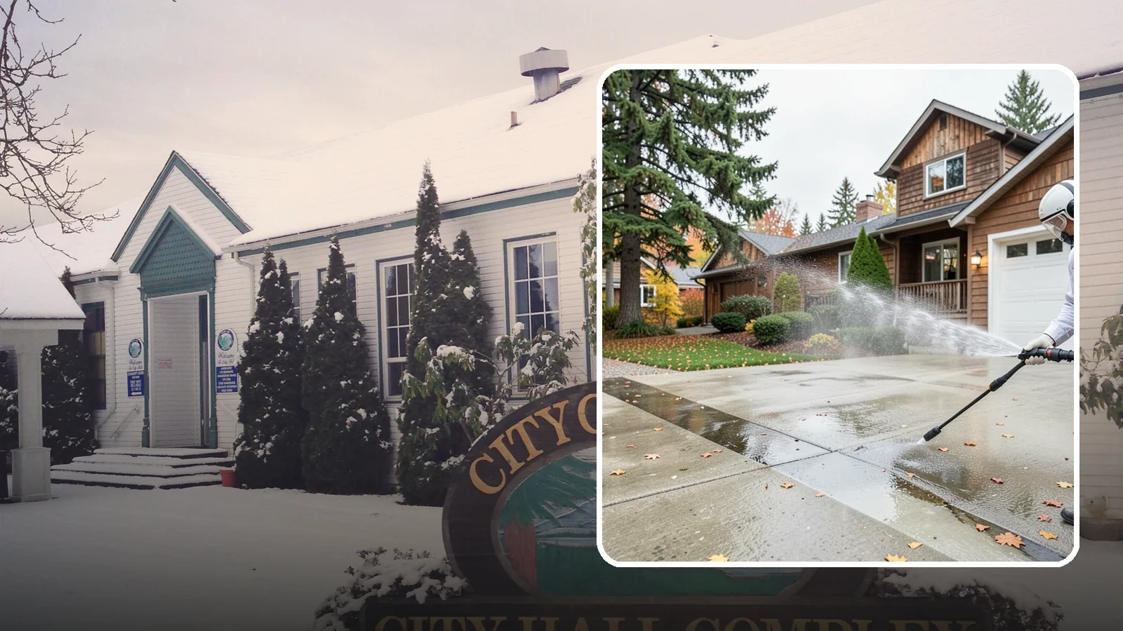 Driveway Pressure Washing in Pacific, King County, WA - Powerful pressure washing that strips away the moss, mildew, and grime coating Washington driveways.