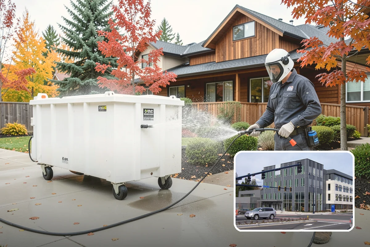 Driveway Pressure Washing in Shoreline, King County, WA - Removes slippery moss and mildew for safer footing