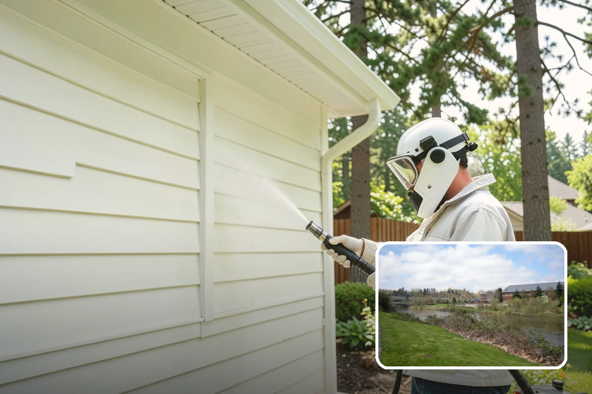 Driveway Pressure Washing in Tukwila, King County, WA - Removes slippery moss and mildew for safer footing