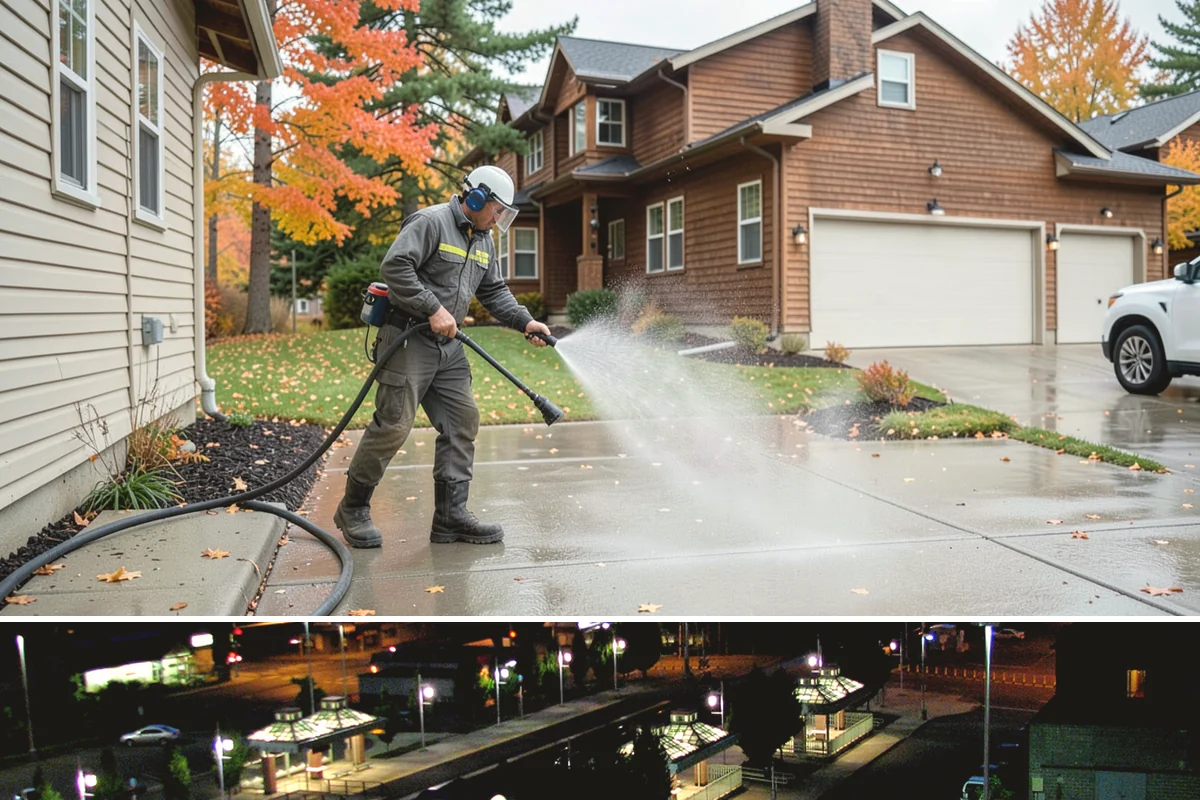 Driveway Restoration Cleaning in Auburn, King County, WA - Plan restoration work for the dry season when multiple treatment stages can proceed without rain delays.