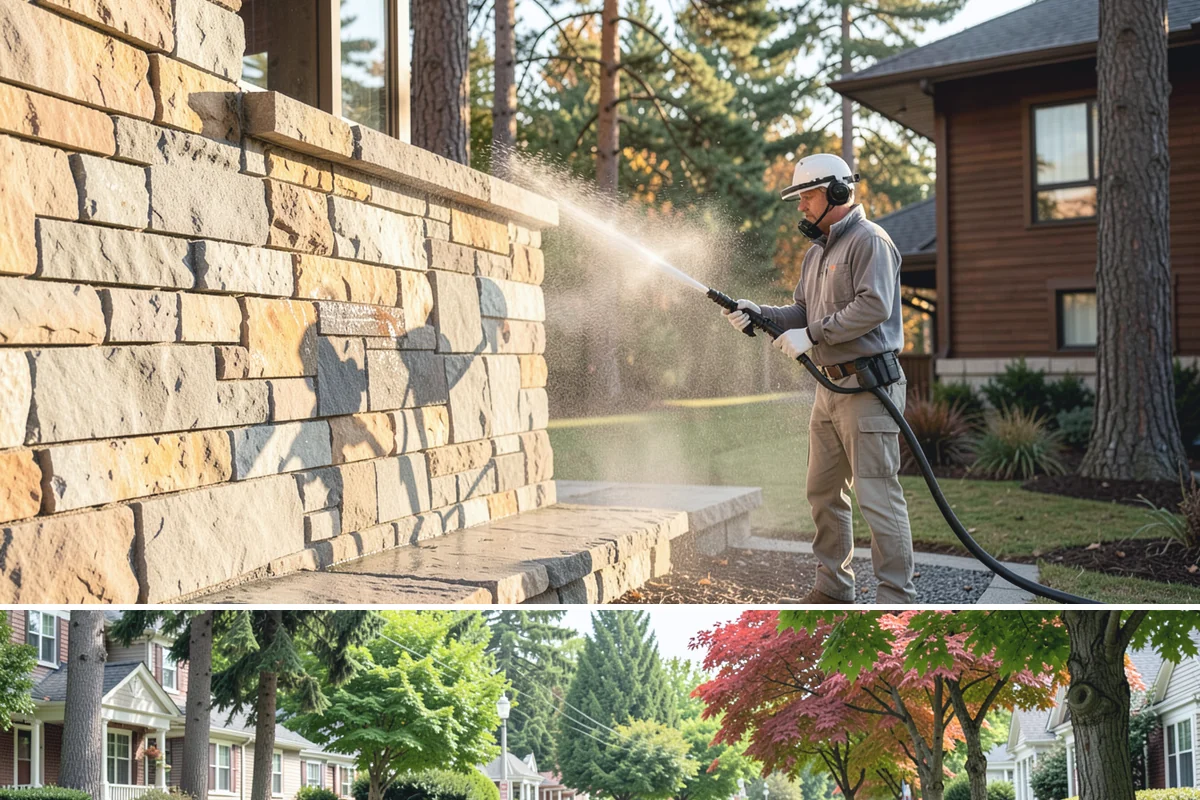 Driveway Restoration Cleaning in Beaux Arts Village, King County, WA - Plan restoration work for the dry season when multiple treatment stages can proceed without rain delays.