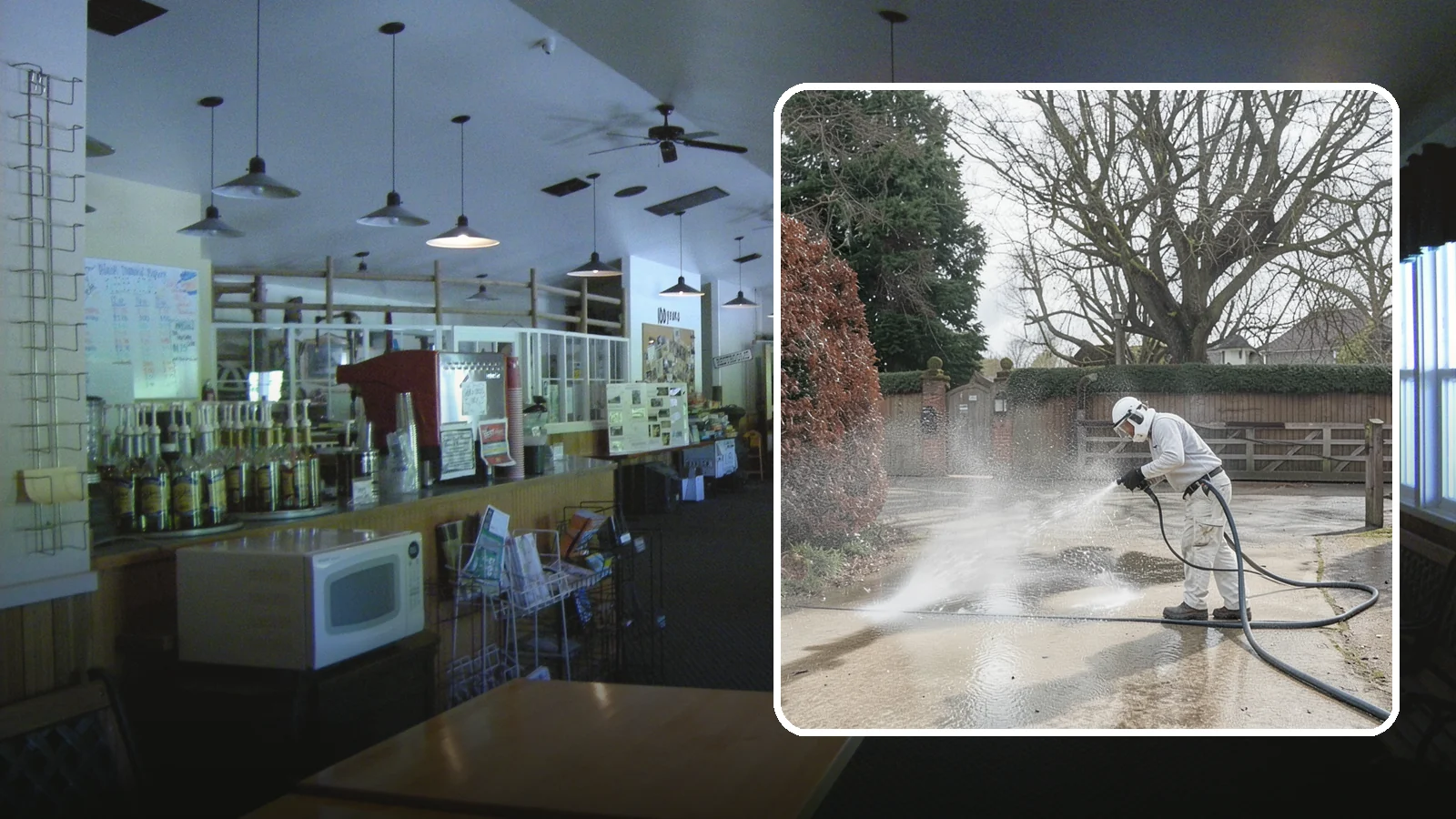 Driveway Restoration Cleaning in Black Diamond, King County, WA - Intensive restoration cleaning that revives severely neglected or heavily stained Washington driveways.