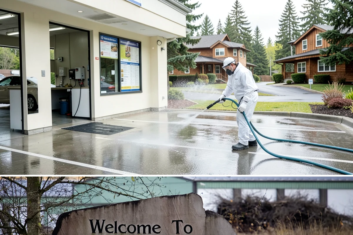 Driveway Restoration Cleaning in Buckley, Pierce County, WA - Plan restoration work for the dry season when multiple treatment stages can proceed without rain delays.