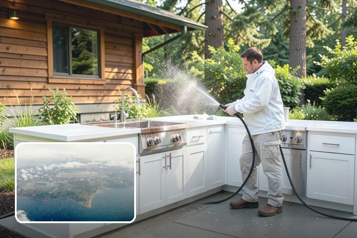 Driveway Restoration Cleaning in Burien, King County, WA - Revives heavily neglected and stained driveways
