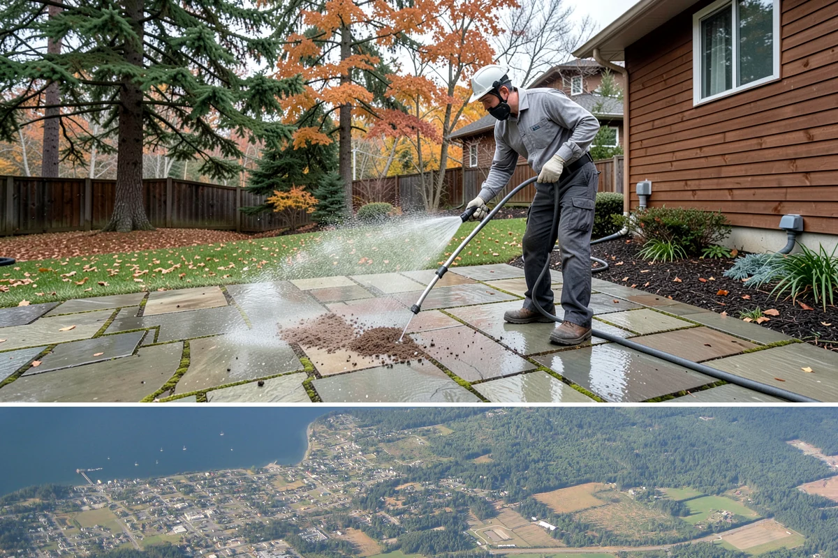 Driveway Restoration Cleaning in Coupeville, Island County, WA - Plan restoration work for the dry season when multiple treatment stages can proceed without rain delays.