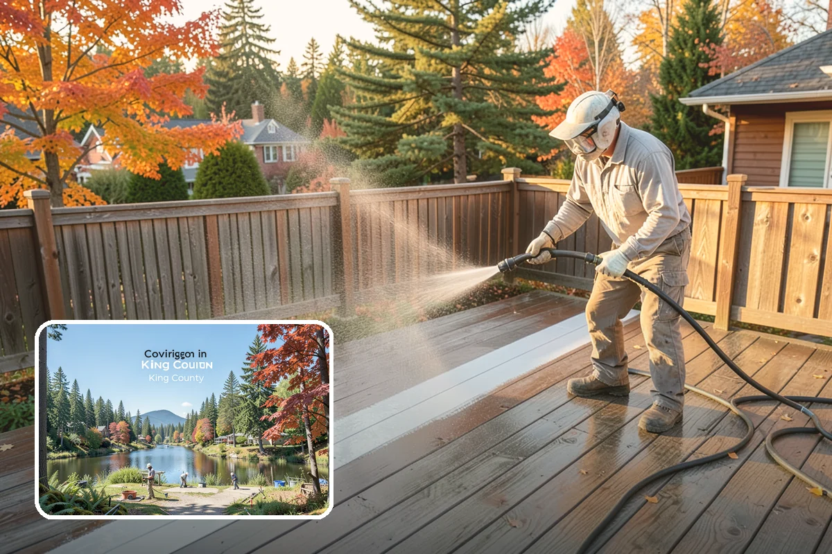 Driveway Restoration Cleaning in Covington, King County, WA - Revives heavily neglected and stained driveways