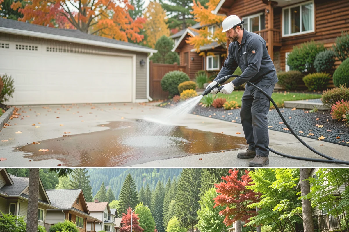 Driveway Restoration Cleaning in Darrington, Snohomish County, WA - Plan restoration work for the dry season when multiple treatment stages can proceed without rain delays.