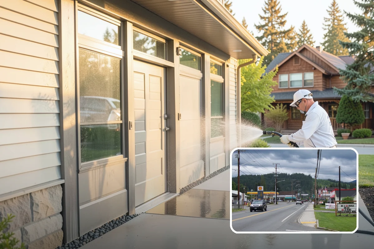 Driveway Restoration Cleaning in Granite Falls, Snohomish County, WA - Revives heavily neglected and stained driveways