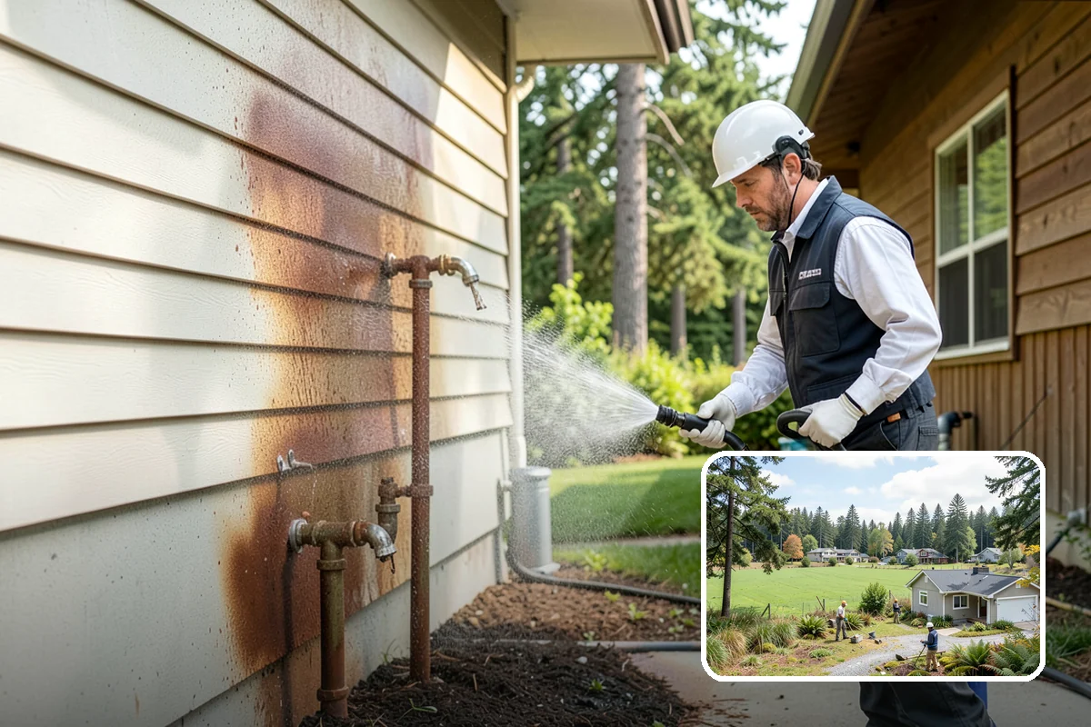 Driveway Restoration Cleaning in Lyman, Skagit County, WA - Revives heavily neglected and stained driveways