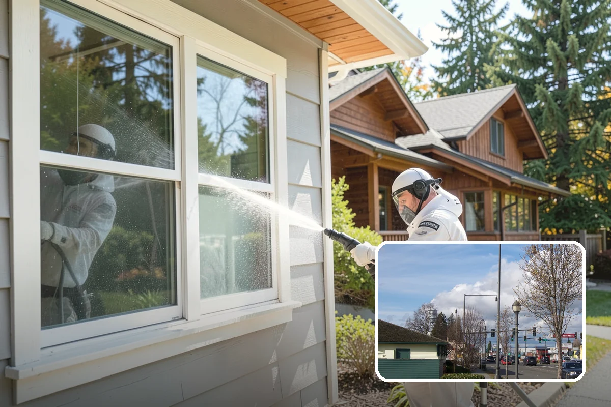 Driveway Restoration Cleaning in Marysville, Snohomish County, WA - Revives heavily neglected and stained driveways