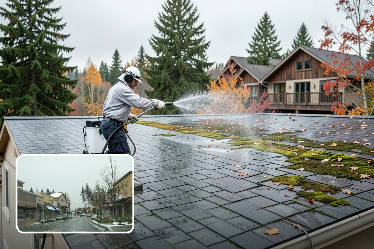 Driveway Restoration Cleaning in Mill Creek, Snohomish County, WA - Revives heavily neglected and stained driveways