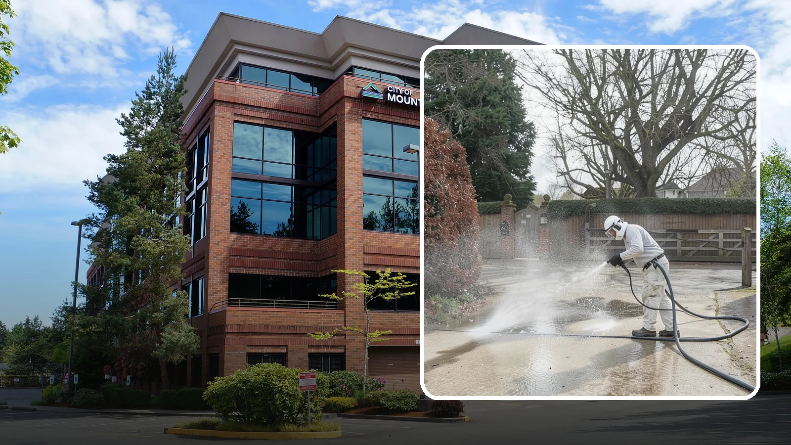 Driveway Restoration Cleaning in Mountlake Terrace, Snohomish County, WA - Intensive restoration cleaning that revives severely neglected or heavily stained Washington driveways.