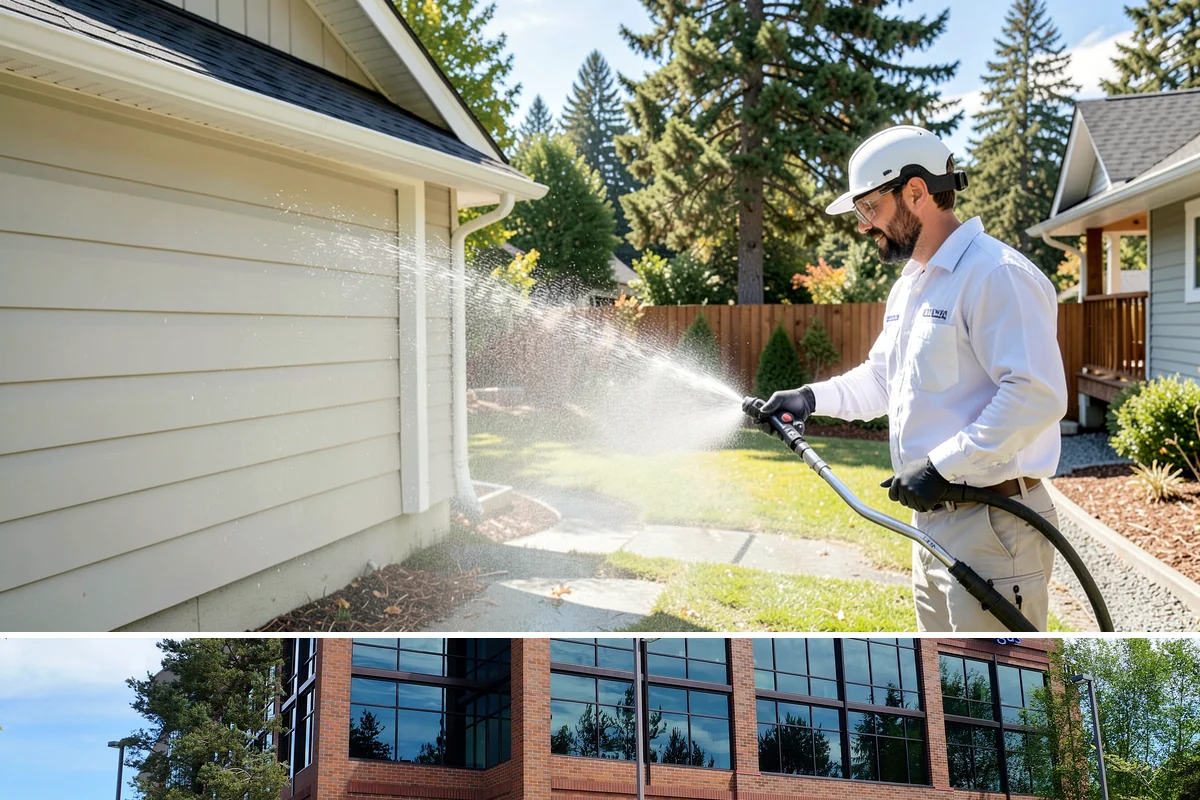 Driveway Restoration Cleaning in Mountlake Terrace, Snohomish County, WA - Plan restoration work for the dry season when multiple treatment stages can proceed without rain delays.