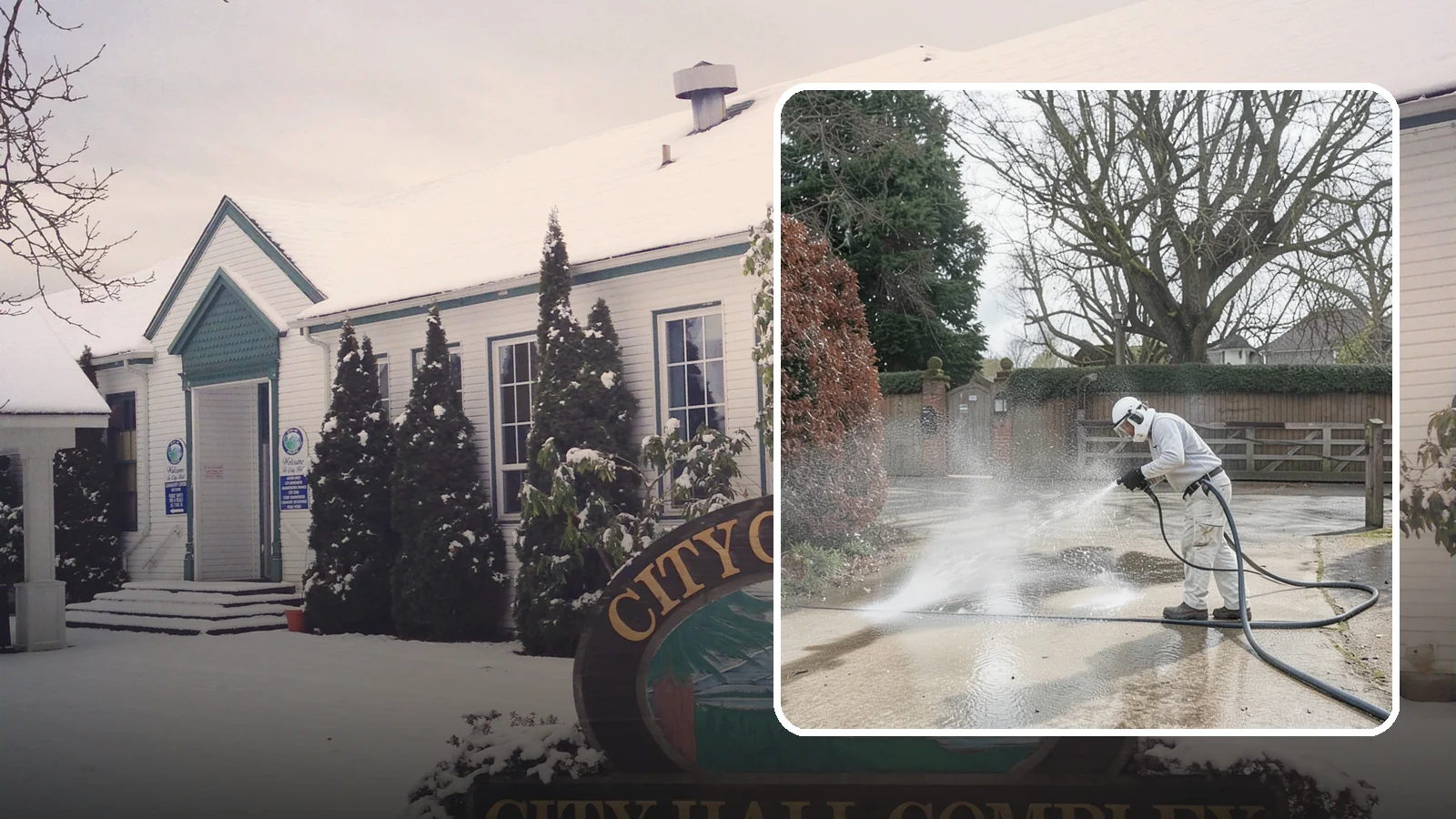 Driveway Restoration Cleaning in Pacific, King County, WA - Intensive restoration cleaning that revives severely neglected or heavily stained Washington driveways.