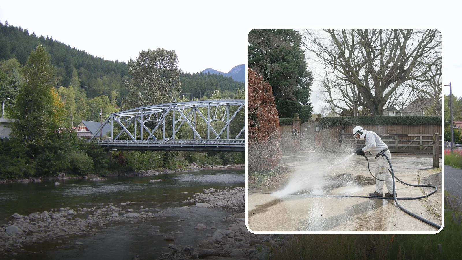 Driveway Restoration Cleaning in Skykomish, King County, WA - Intensive restoration cleaning that revives severely neglected or heavily stained Washington driveways.