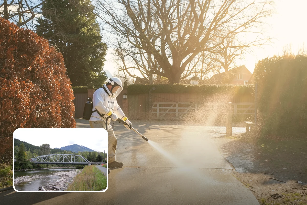 Driveway Restoration Cleaning in Skykomish, King County, WA - Revives heavily neglected and stained driveways