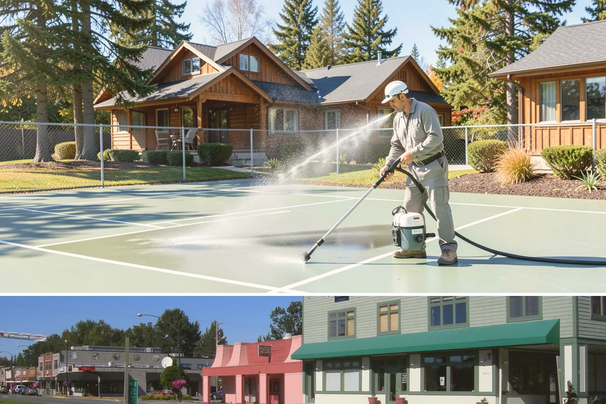 Driveway Restoration Cleaning in Snoqualmie, King County, WA - Plan restoration work for the dry season when multiple treatment stages can proceed without rain delays.