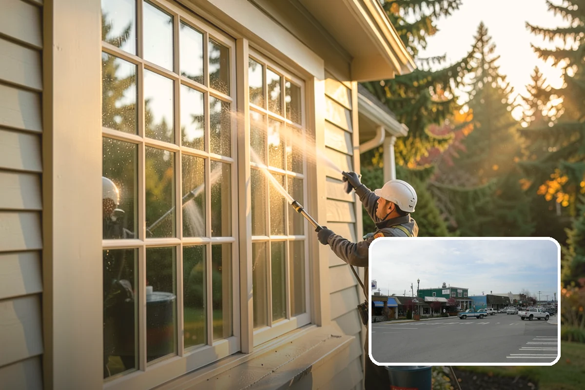 Driveway Restoration Cleaning in Stanwood, Snohomish County, WA - Revives heavily neglected and stained driveways