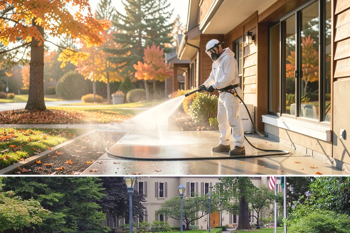 Driveway Restoration Cleaning in Woodinville, King County, WA - Plan restoration work for the dry season when multiple treatment stages can proceed without rain delays.
