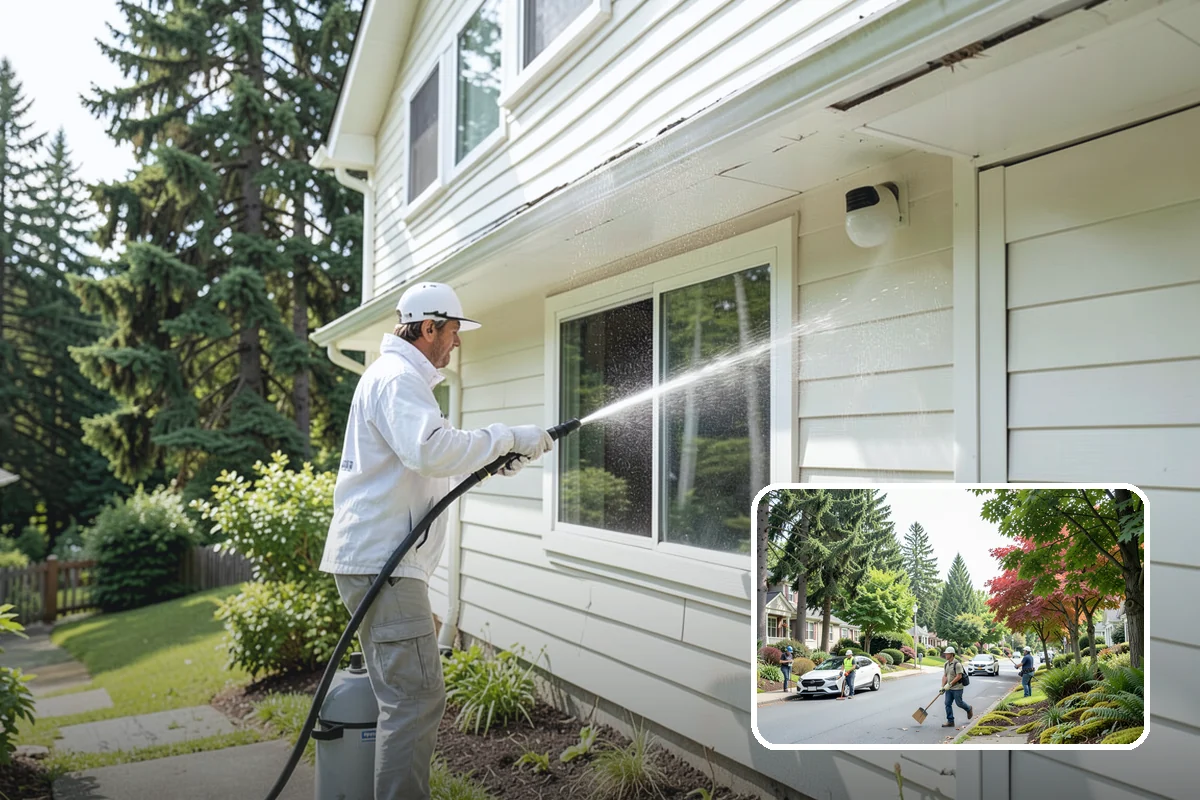 Driveway Rust Stain Removal in Beaux Arts Village, King County, WA - Dissolves rust staining that pressure alone cannot remove