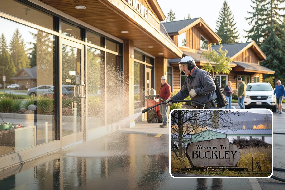 Driveway Rust Stain Removal in Buckley, Pierce County, WA - Dissolves rust staining that pressure alone cannot remove