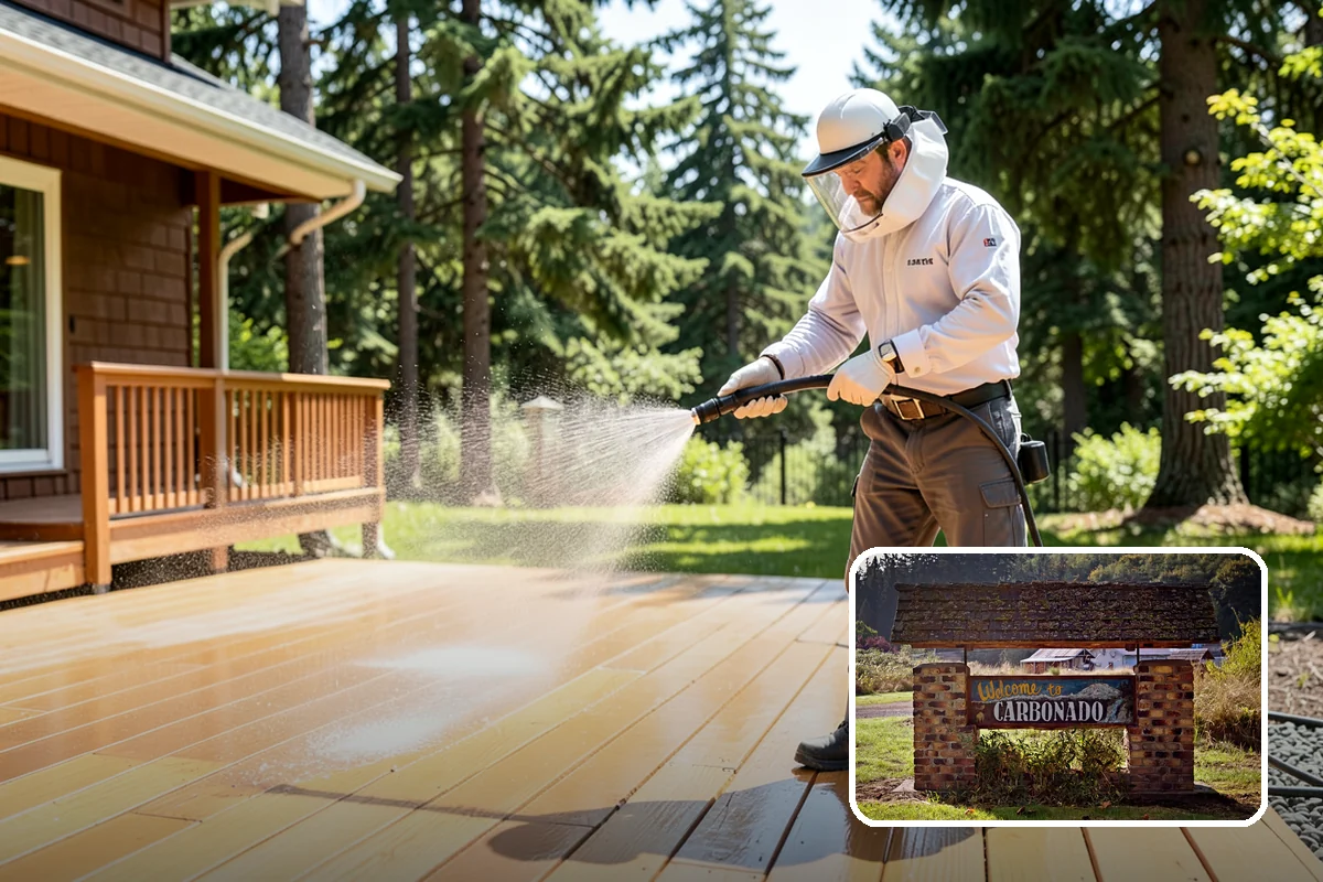 Driveway Rust Stain Removal in Carbonado, Pierce County, WA - Dissolves rust staining that pressure alone cannot remove