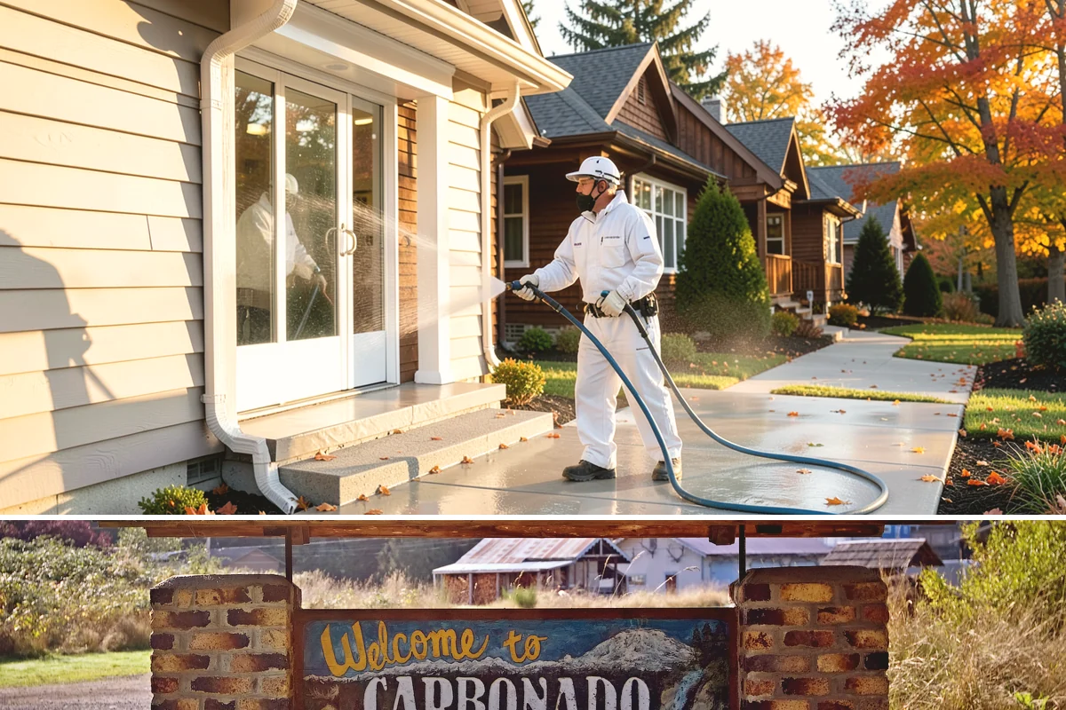 Driveway Rust Stain Removal in Carbonado, Pierce County, WA - Tackle rust stains in the dry season and consider adjusting sprinklers to prevent recurrence.
