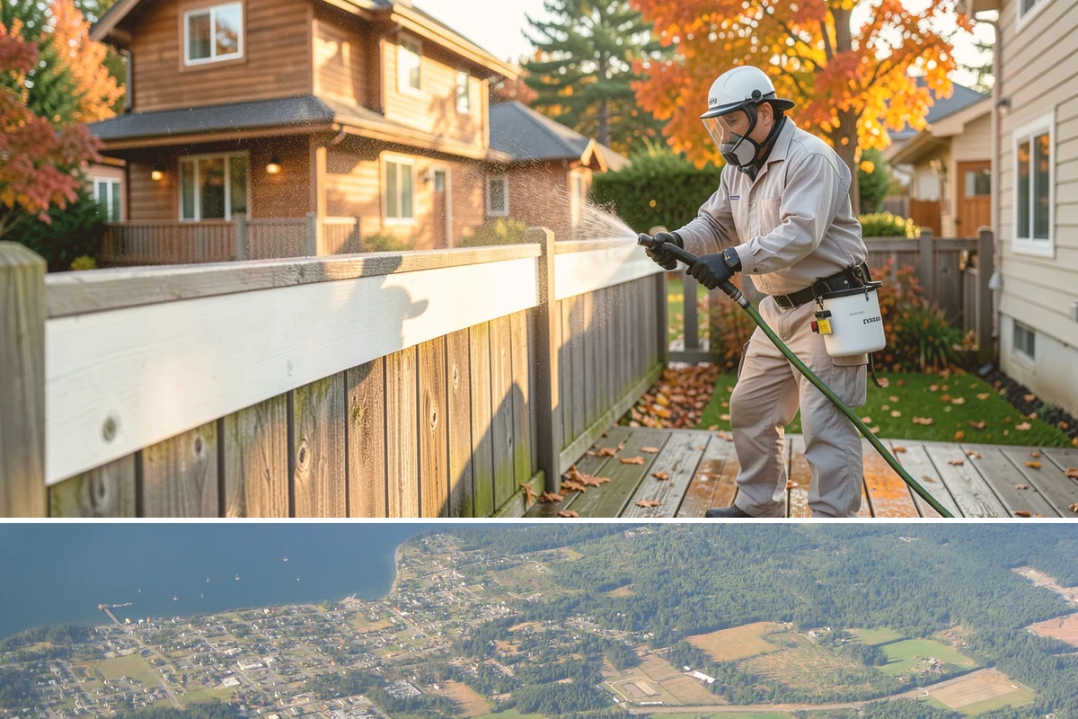 Driveway Rust Stain Removal in Coupeville, Island County, WA - Tackle rust stains in the dry season and consider adjusting sprinklers to prevent recurrence.