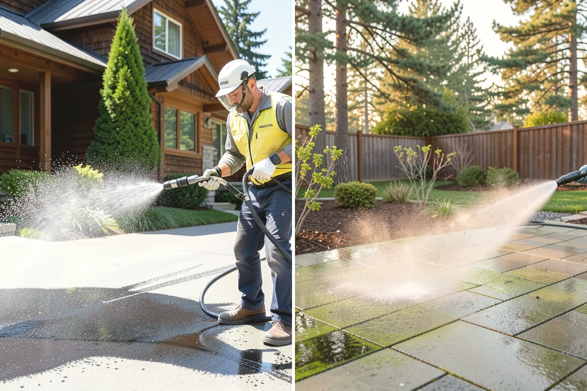 Driveway Rust Stain Removal in Covington, King County, WA - Confirm the discoloration is rust and locate the sources