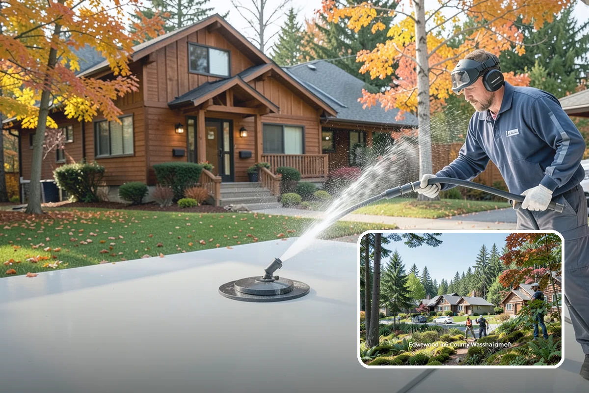 Driveway Rust Stain Removal in Edgewood, Pierce County, WA - Dissolves rust staining that pressure alone cannot remove