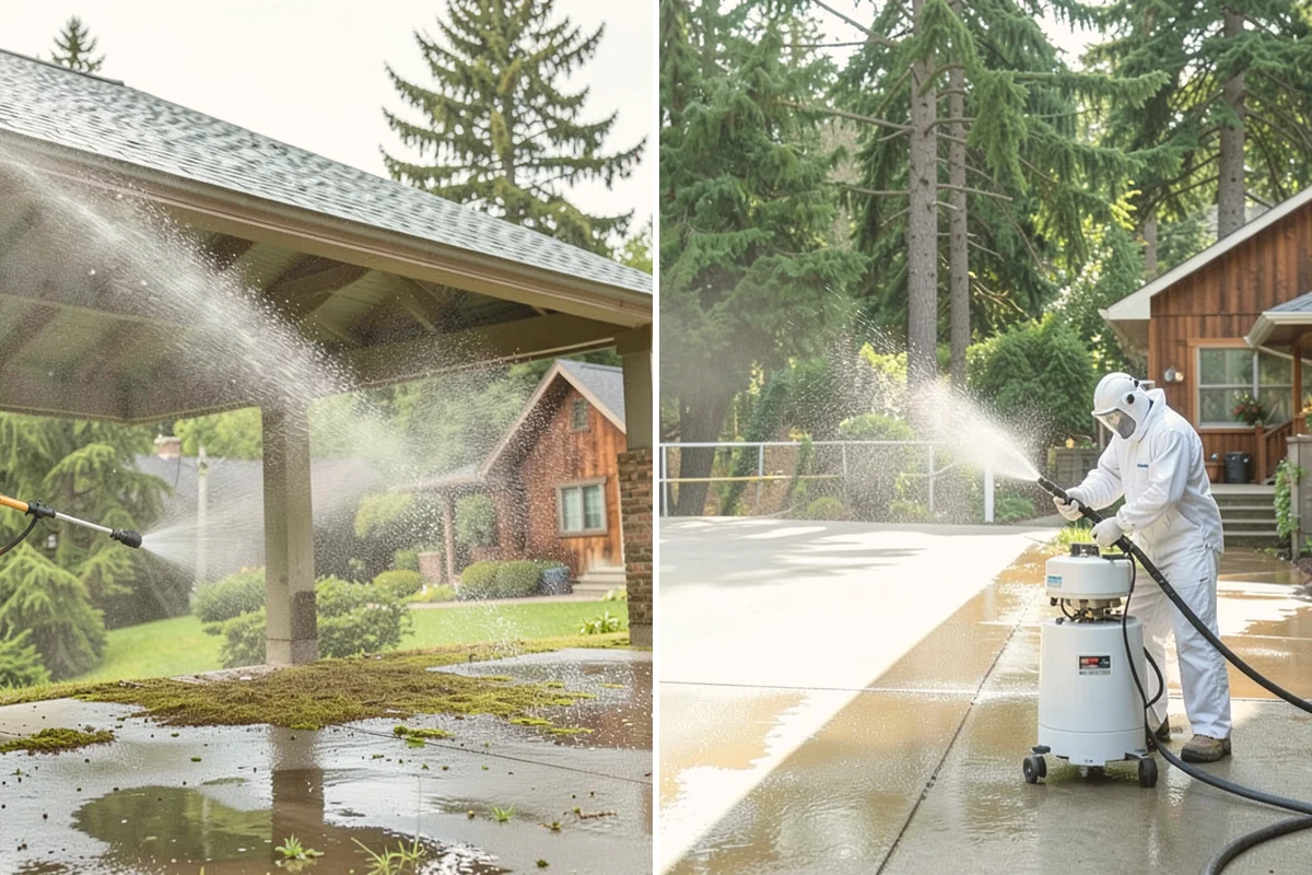 Driveway Rust Stain Removal in Edmonds, Snohomish County, WA - Confirm the discoloration is rust and locate the sources