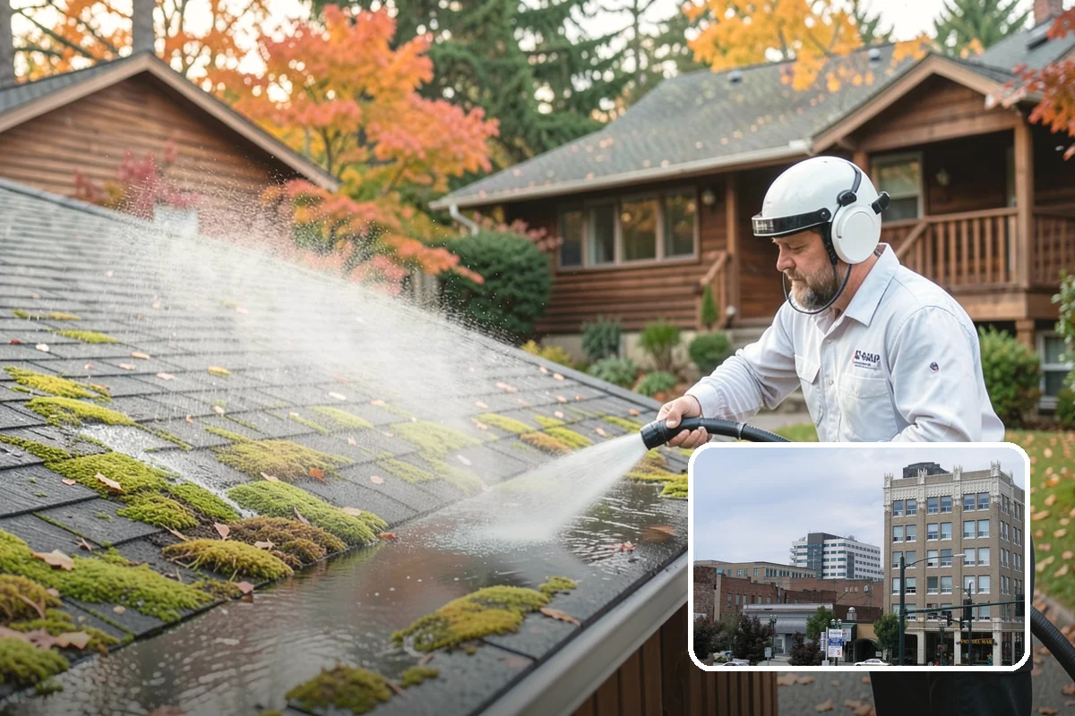 Driveway Rust Stain Removal in Everett, Snohomish County, WA - Dissolves rust staining that pressure alone cannot remove