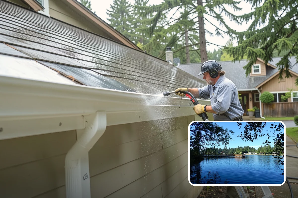 Driveway Rust Stain Removal in Federal Way, King County, WA - Dissolves rust staining that pressure alone cannot remove