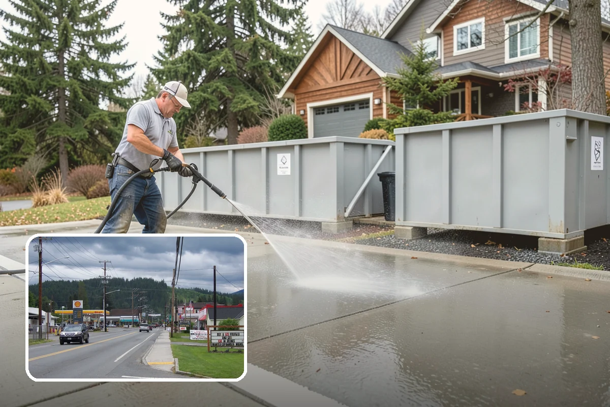 Driveway Rust Stain Removal in Granite Falls, Snohomish County, WA - Dissolves rust staining that pressure alone cannot remove