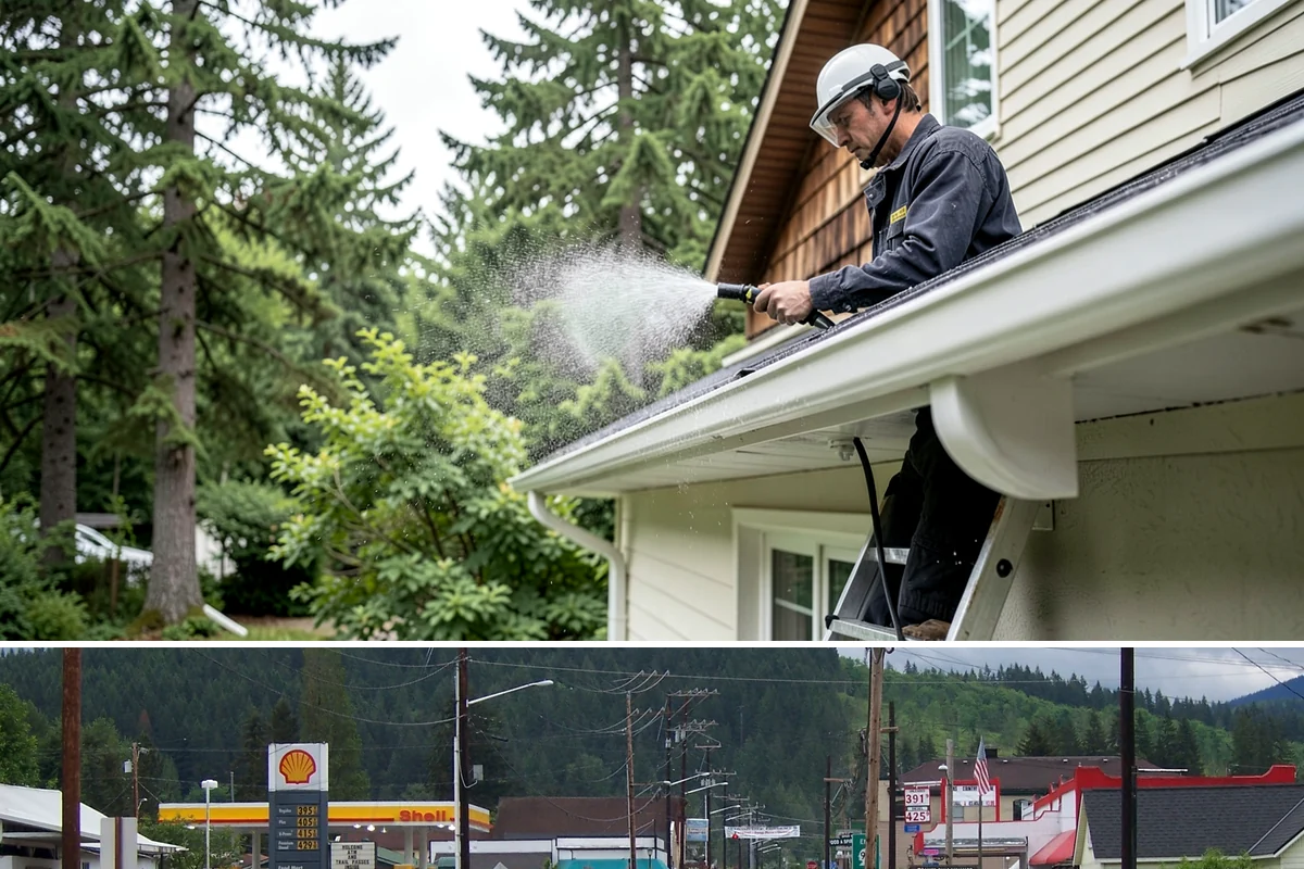 Driveway Rust Stain Removal in Granite Falls, Snohomish County, WA - Tackle rust stains in the dry season and consider adjusting sprinklers to prevent recurrence.