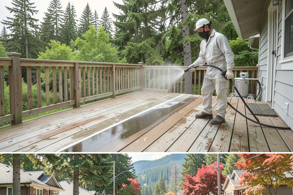 Driveway Rust Stain Removal in Hunts Point, King County, WA - Tackle rust stains in the dry season and consider adjusting sprinklers to prevent recurrence.