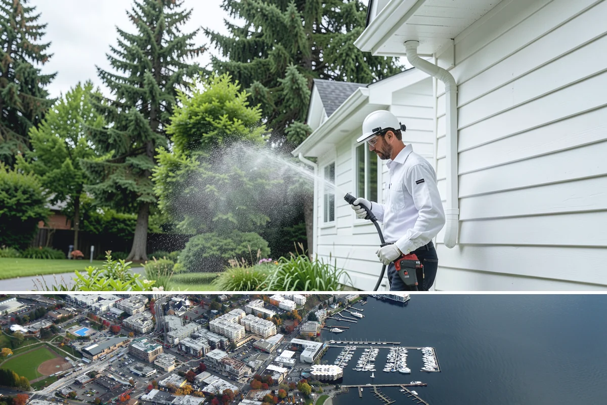 Driveway Rust Stain Removal in Kirkland, King County, WA - Tackle rust stains in the dry season and consider adjusting sprinklers to prevent recurrence.