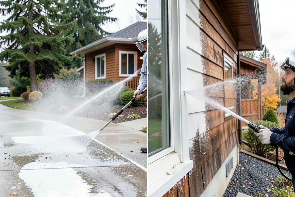 Driveway Rust Stain Removal in Lake Forest Park, King County, WA - Confirm the discoloration is rust and locate the sources