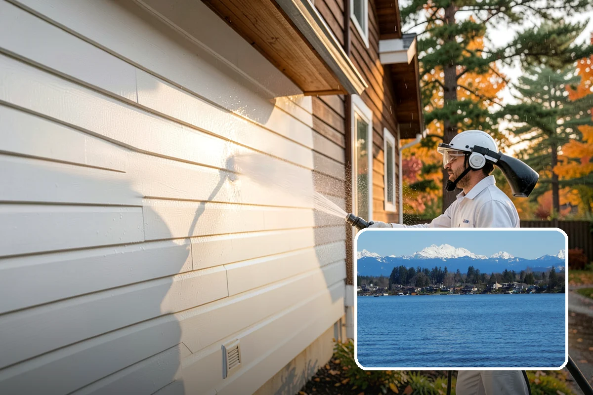 Driveway Rust Stain Removal in Lake Stevens, Snohomish County, WA - Dissolves rust staining that pressure alone cannot remove
