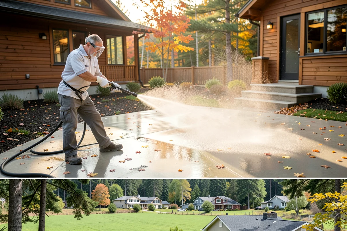 Driveway Rust Stain Removal in Lyman, Skagit County, WA - Tackle rust stains in the dry season and consider adjusting sprinklers to prevent recurrence.