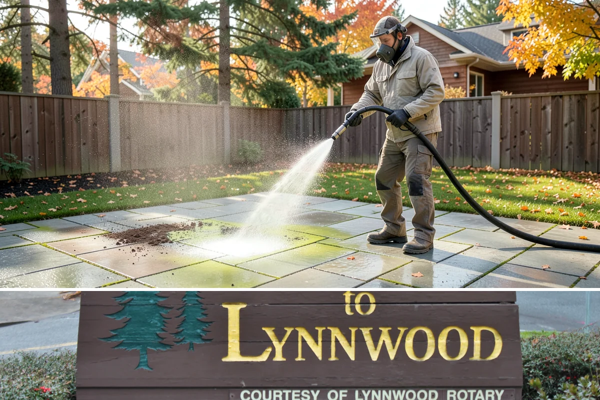 Driveway Rust Stain Removal in Lynnwood, Snohomish County, WA - Tackle rust stains in the dry season and consider adjusting sprinklers to prevent recurrence.
