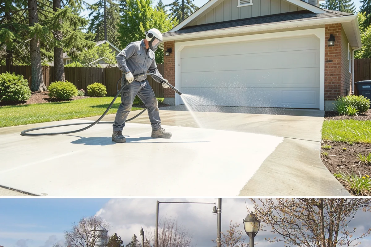 Driveway Rust Stain Removal in Marysville, Snohomish County, WA - Tackle rust stains in the dry season and consider adjusting sprinklers to prevent recurrence.