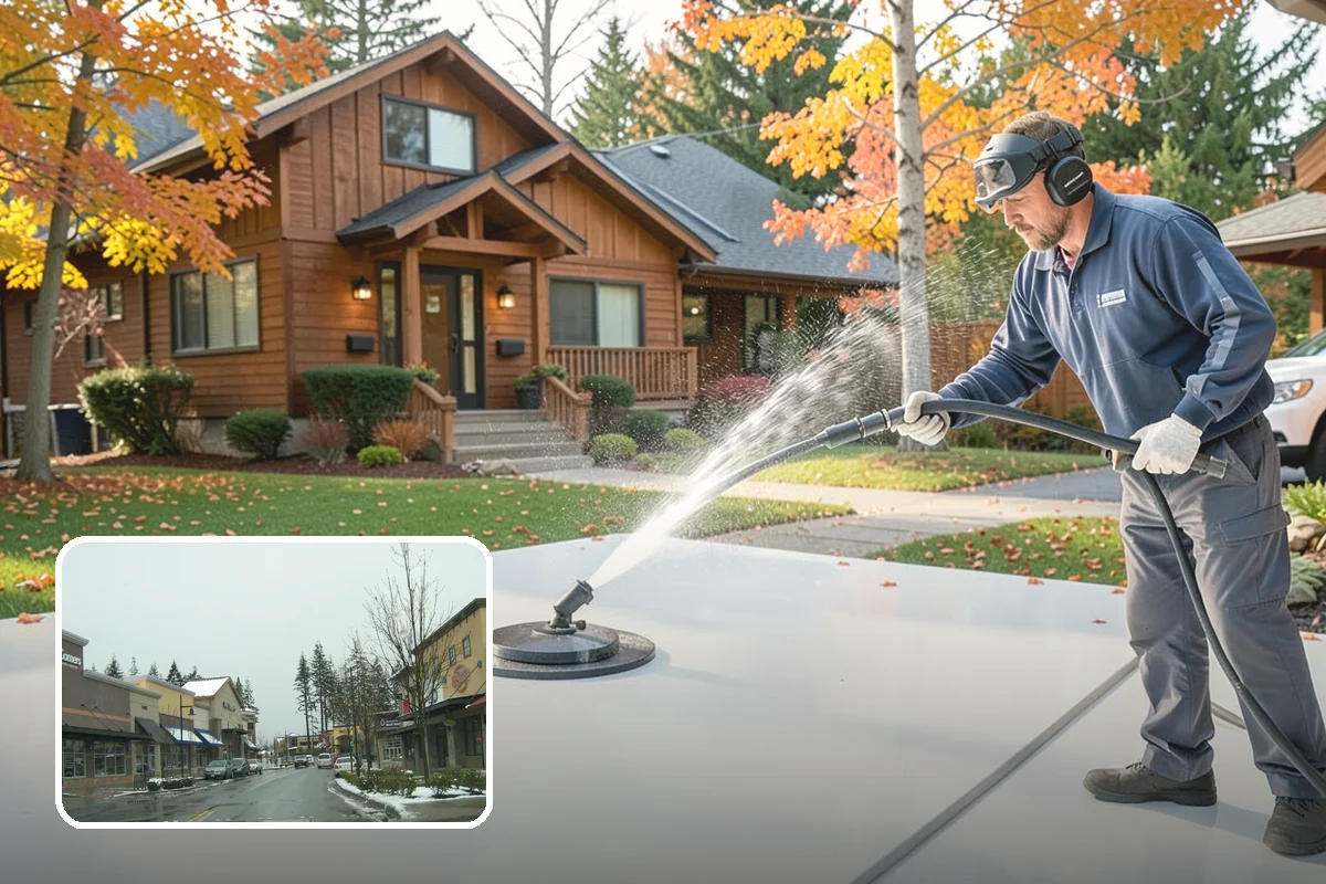 Driveway Rust Stain Removal in Mill Creek, Snohomish County, WA - Dissolves rust staining that pressure alone cannot remove