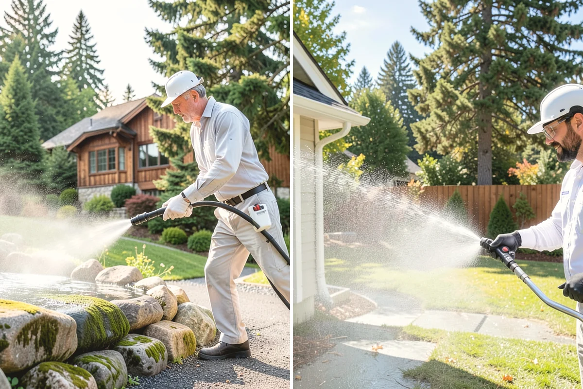 Driveway Rust Stain Removal in Mukilteo, Snohomish County, WA - Confirm the discoloration is rust and locate the sources