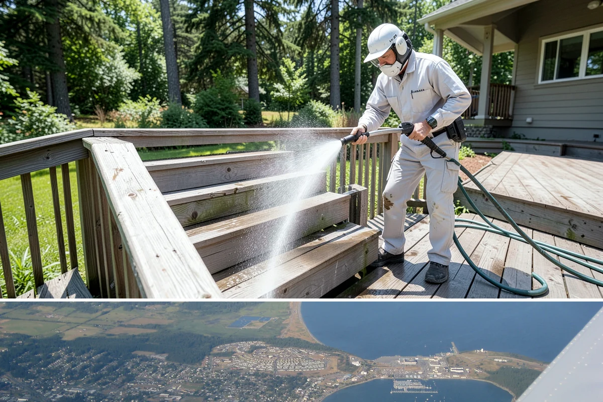 Driveway Rust Stain Removal in Oak Harbor, Island County, WA - Tackle rust stains in the dry season and consider adjusting sprinklers to prevent recurrence.