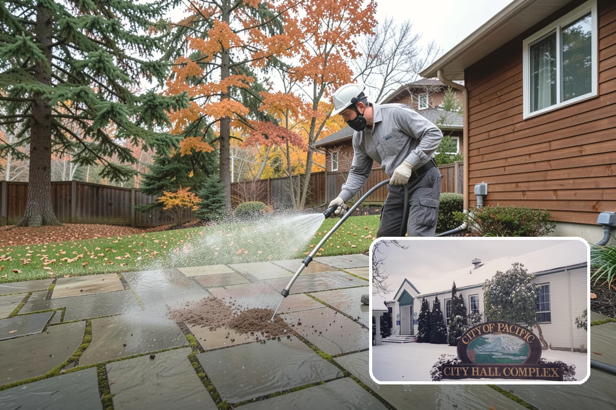 Driveway Rust Stain Removal in Pacific, King County, WA - Dissolves rust staining that pressure alone cannot remove