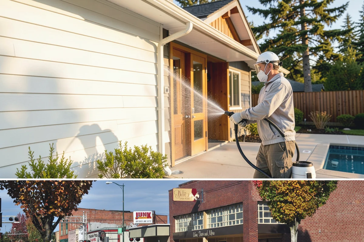 Driveway Rust Stain Removal in Puyallup, Pierce County, WA - Tackle rust stains in the dry season and consider adjusting sprinklers to prevent recurrence.